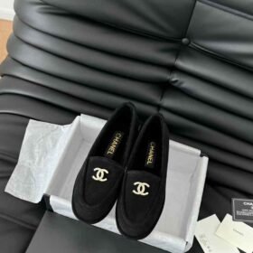 Chanel Suede Loafers