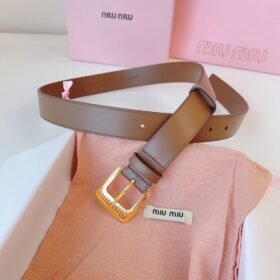 Miu Miu Nappa Leather Belt