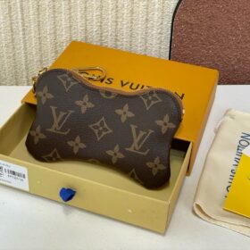 LV Bone Key Pouch