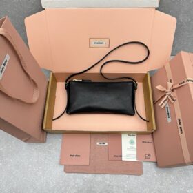 Miu Miu Naplak Patent Mini Pouch